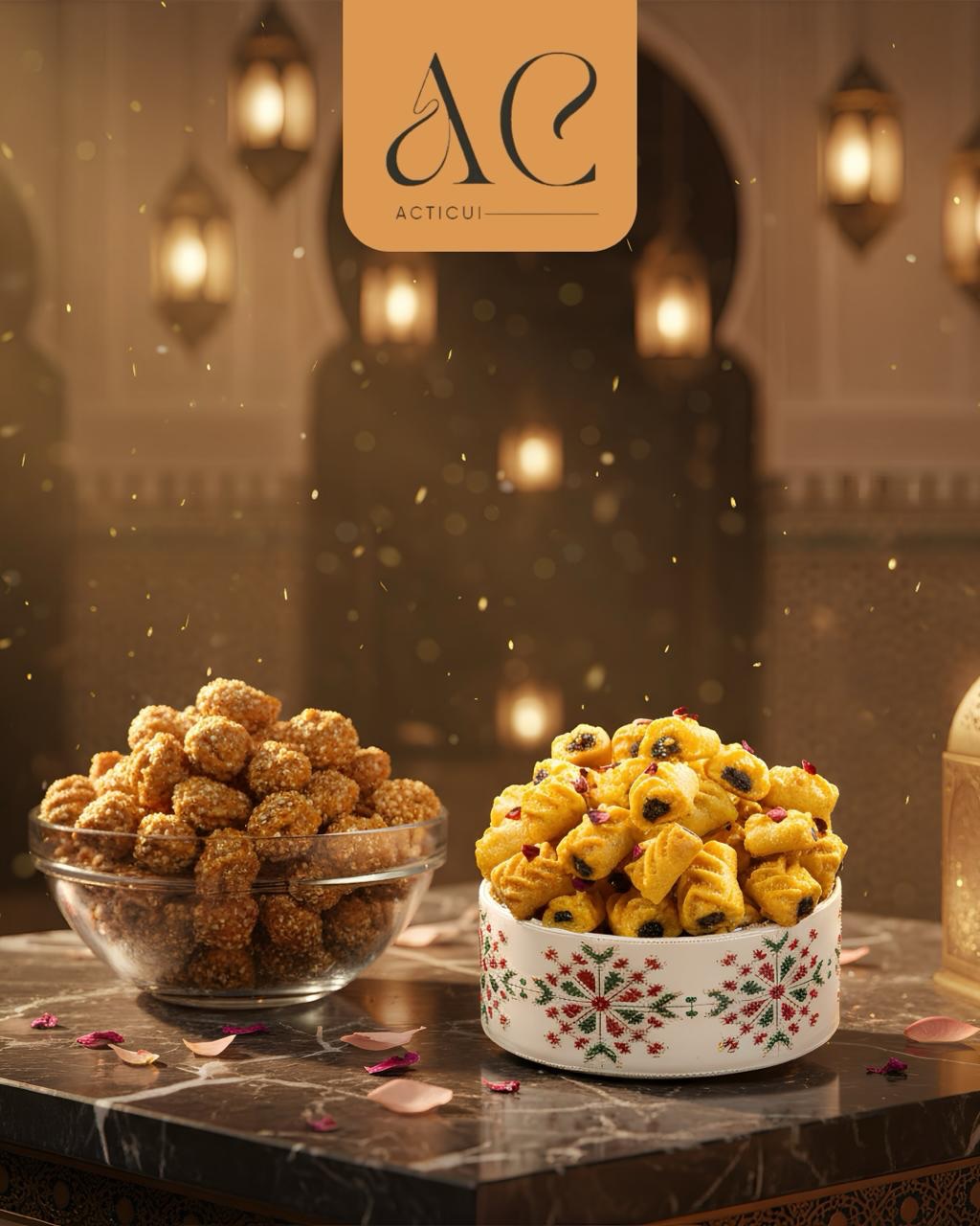 Douceurs marocaines au miel et fruits secs